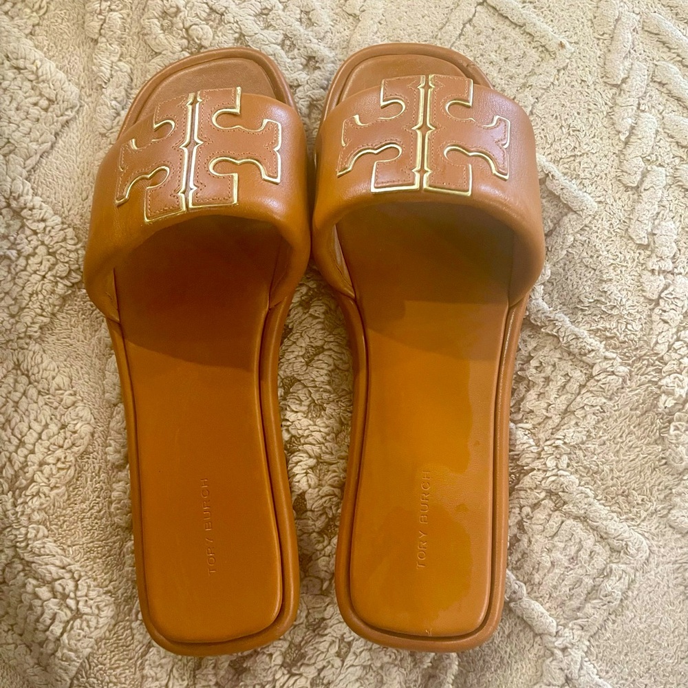 Tory Burch Double T Sport Slide